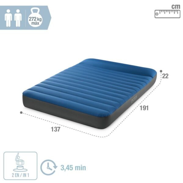 Luftmatratze Intex 137 x 22 x 191 cm (3 Stück) – Bild 5
