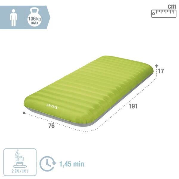 Luftmatratze Intex 76 x 11 x 191 cm (6 Stück) – Bild 5