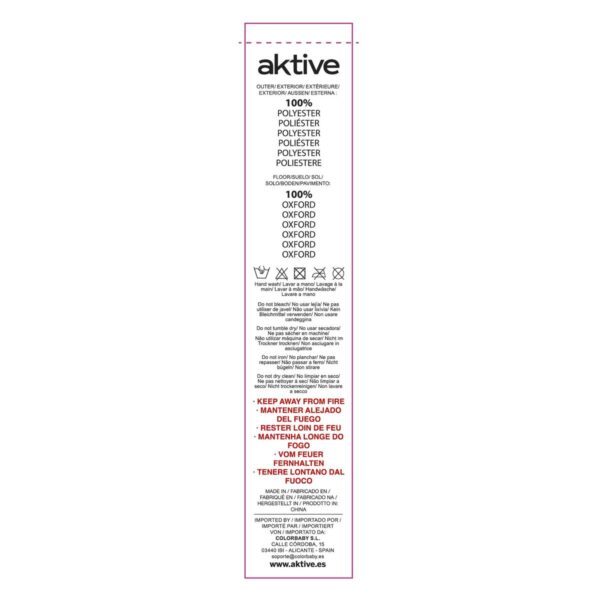 Zelt Aktive 120 x 95 x 220 cm (2 Stück) – Bild 8