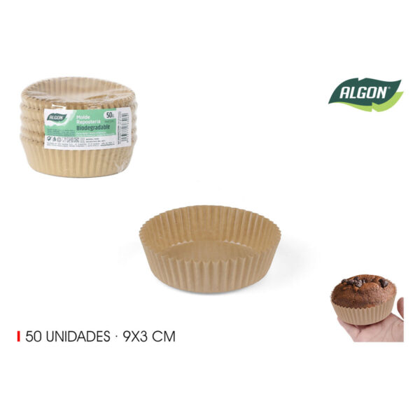 Backformen-Set Algon Papier 9 X 3 CM 50 Stücke (36 Stück) – Bild 2