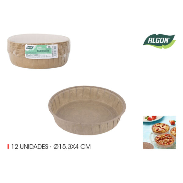 Backformen-Set Algon Papier 15,3 x 4 cm (24 Stück) – Bild 3