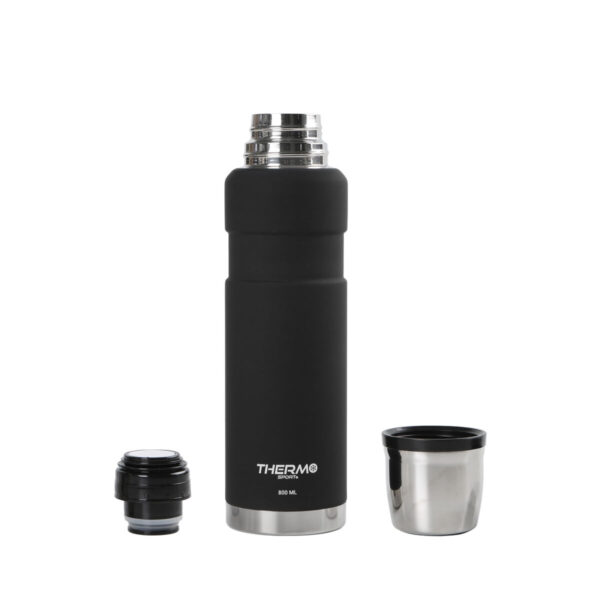 Thermosflasche ThermoSport Schwarz 0,8 L (6 Stück) – Bild 6