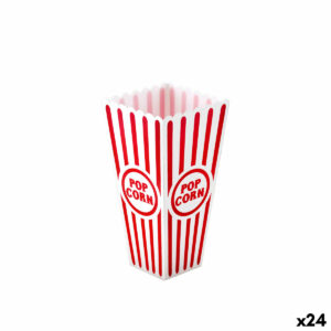 Behälter um das Popcorn zu servieren Algon 9,5 x 19,3 cm (24 Stück)
