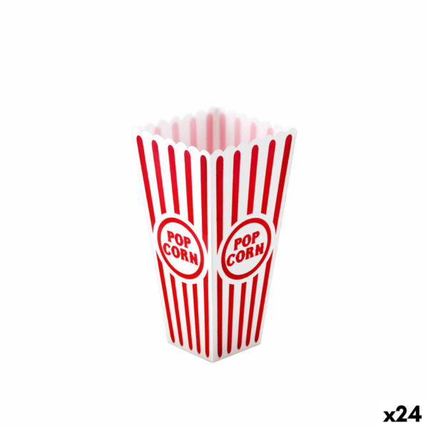Behälter um das Popcorn zu servieren Algon 9,5 x 19,3 cm (24 Stück)