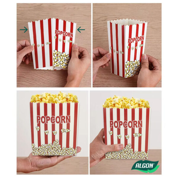 Würfel Inde Popcorn 4 Stücke (24 Stück) – Bild 3
