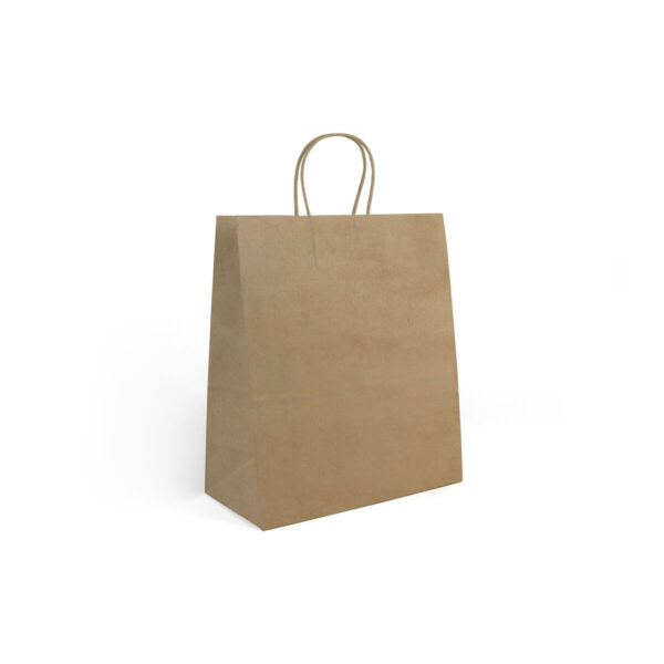 Papiertaschen Algon Kraft 26 x 14 x 31 cm (24 Stück) – Bild 2