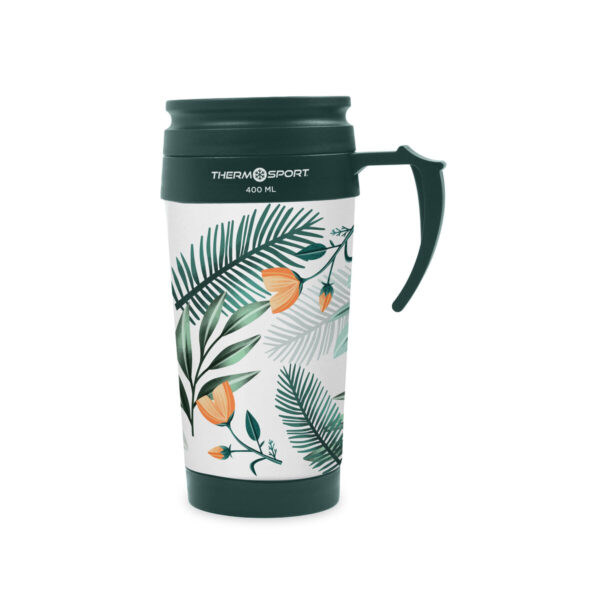 Thermobecher mit Deckel ThermoSport 400 ml 0,4 l (12 Stück) – Bild 7