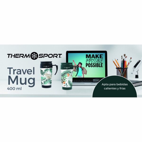 Thermobecher mit Deckel ThermoSport 400 ml 0,4 l (12 Stück) – Bild 8