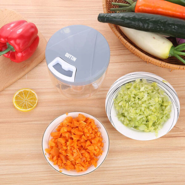 Zerkleinerungsgerät für Gemüse Quttin 160 ml 9 x 9 x 6 cm (12 Stück) – Bild 7