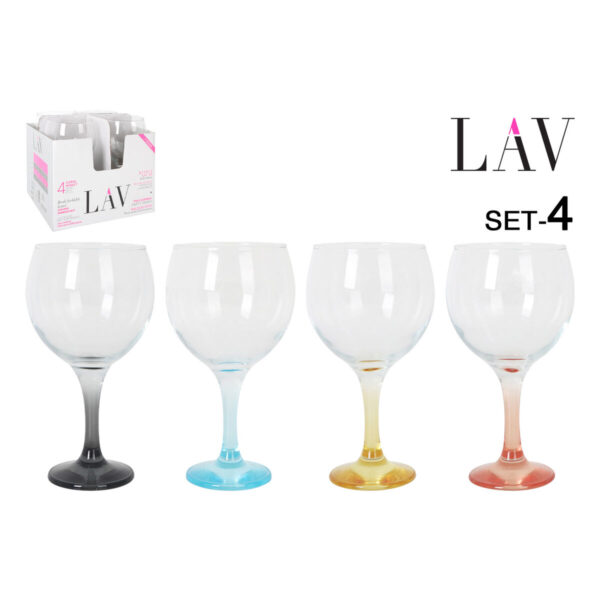 Gläsersatz LAV 645 ml 9,4 x 20 cm 4 Stücke (16 Stück) – Bild 7