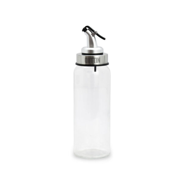 Ölfläschchen Quttin Durchsichtig Silberfarben Glas 5,5 x 5,5 x 20,5 cm (12 Stück) – Bild 2