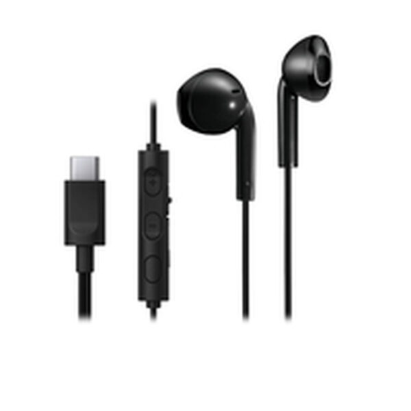 Kopfhörer mit Mikrofon JVC HAF-R17UCB-U Schwarz – Bild 2