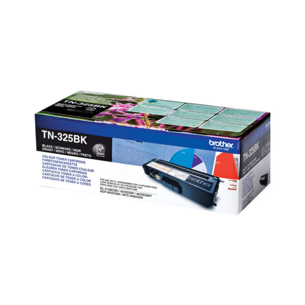 Original Toner Brother TN325BK Schwarz – Bild 2