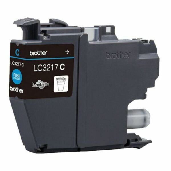 Original Tintenpatrone Brother LC-3217C Türkis – Bild 2