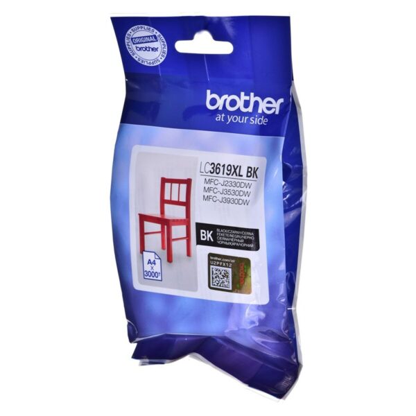 Original Tintenpatrone Brother LC-3619XLBK Schwarz – Bild 2