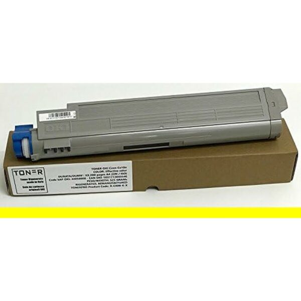 Original Toner OKI 43837129 Gelb – Bild 2