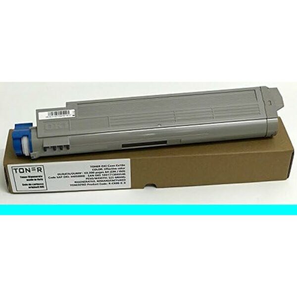 Original Toner OKI 43837131 Türkis – Bild 2