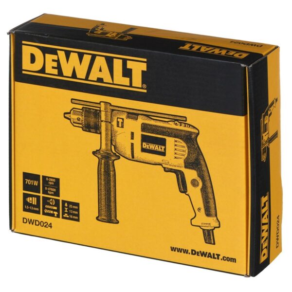 Hammerbohrer Dewalt DWD024 650 W – Bild 6