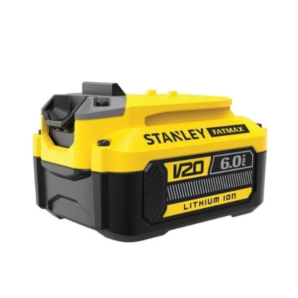 Wiederaufladbare Lithiumbatterie Stanley SFMCB206-XJ 6 Ah 18 V (1 Stück) – Bild 2