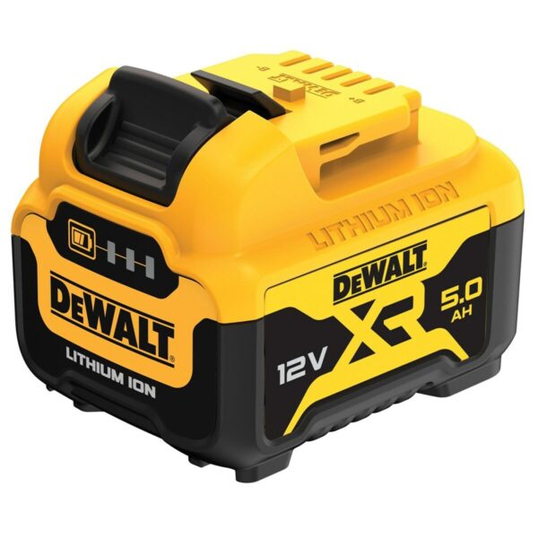 Wiederaufladbare Lithiumbatterie Dewalt DCB126-XJ 5000 mAh (1 Stück) – Bild 4