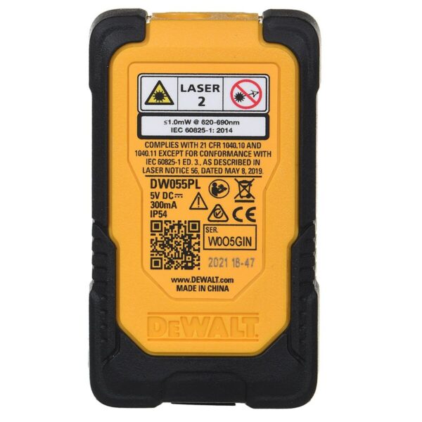 Entfernungsmesser Dewalt DW055PL-XJ 15 m – Bild 5