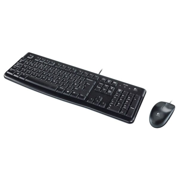 Tastatur Logitech LGT-MK120-US Schwarz Holländisch QWERTY – Bild 4