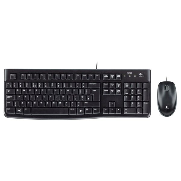 Tastatur Logitech LGT-MK120-US Schwarz Holländisch QWERTY – Bild 5