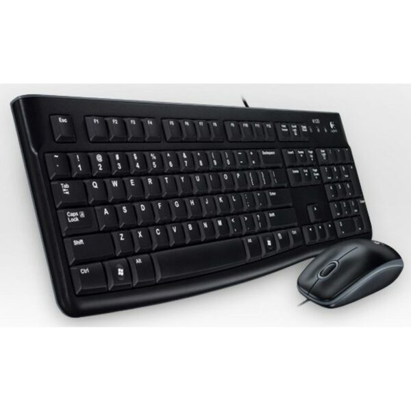 Tastatur Logitech LGT-MK120-US Schwarz Holländisch QWERTY – Bild 7