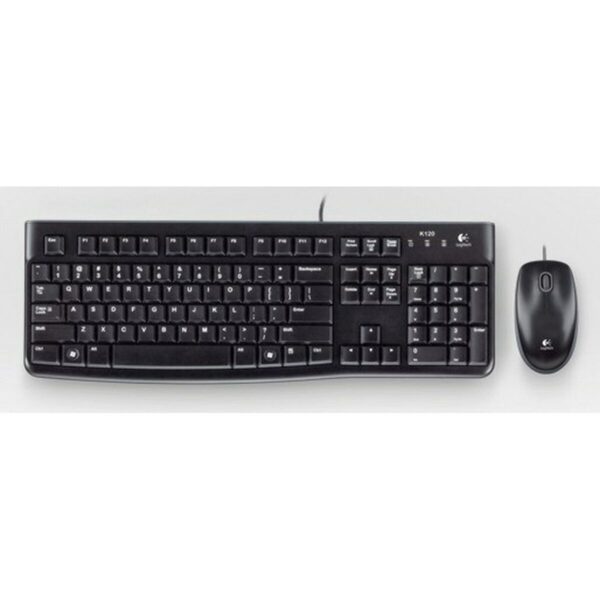 Tastatur Logitech LGT-MK120-US Schwarz Holländisch QWERTY – Bild 8