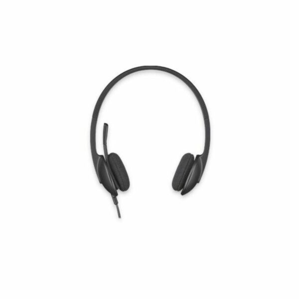 Kopfhörer mit Mikrofon Logitech 981-000475 USB 1,8 m Schwarz – Bild 3