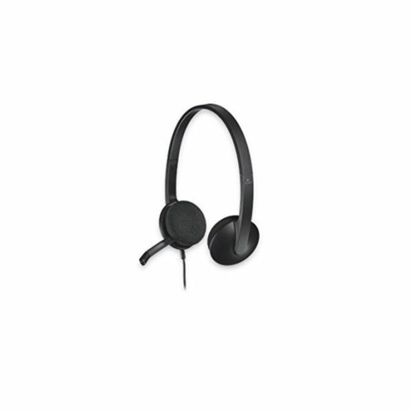 Kopfhörer mit Mikrofon Logitech 981-000475 USB 1,8 m Schwarz – Bild 6