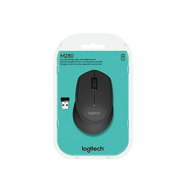 Schnurlose Mouse Logitech M280 Schwarz Schwarzweiß 1000 dpi – Bild 6