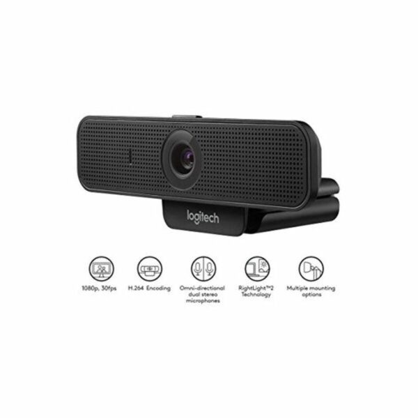 Webcam Logitech C925e Full HD 30 fps Schwarz (1) – Bild 3