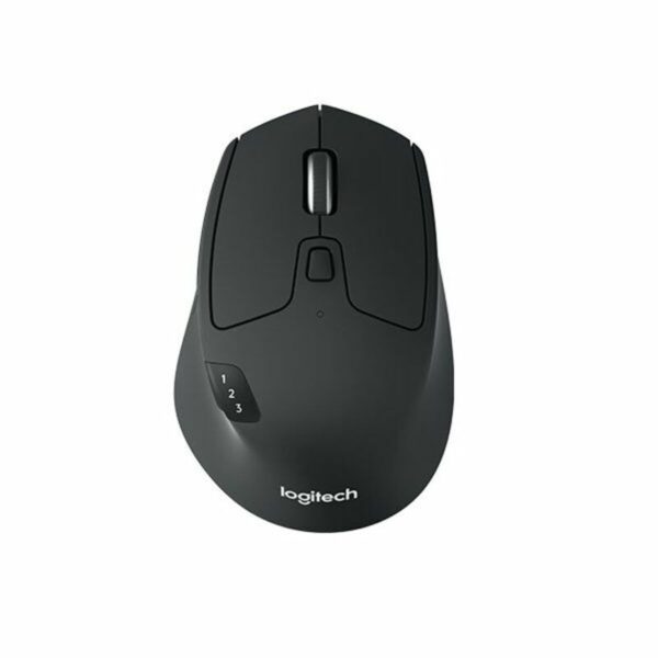 Schnurlose Mouse Logitech M720 Schwarz Schwarzweiß 1000 dpi – Bild 3