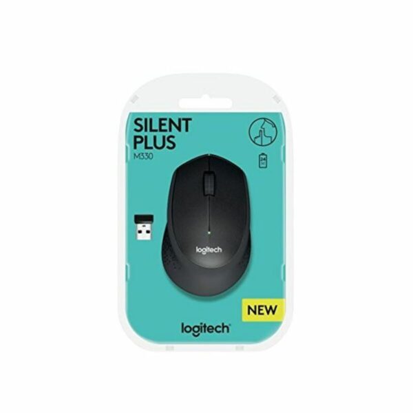 Drahtlose optische Maus Logitech 910-004909 1000 dpi Schwarz – Bild 5