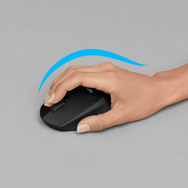 Schnurlose Mouse Logitech M330 SILENT PLUS Schwarz 1000 dpi – Bild 4
