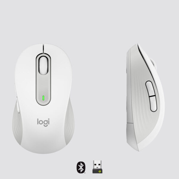Schnurlose Mouse Logitech Signature M650 Weiß – Bild 2