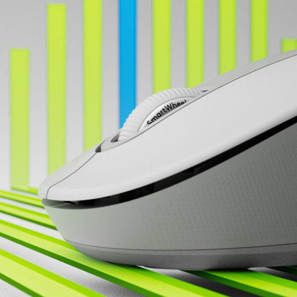 Schnurlose Mouse Logitech Signature M650 Weiß – Bild 3