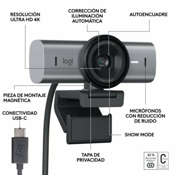Webcam Logitech 960-001559 4K Ultra HD – Bild 7