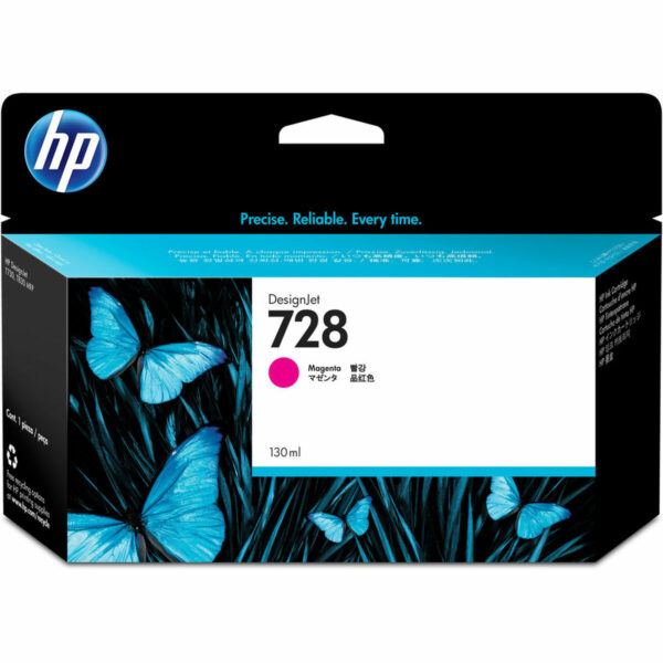 Original Tintenpatrone HP F9J66A Magenta (130 ml) – Bild 2