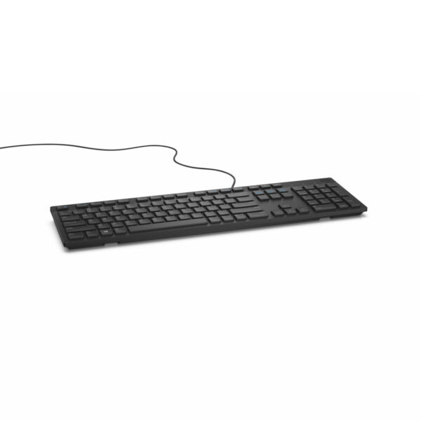 Tastatur Dell KB216 Schwarz Schwarzweiß Englisch EEUU QWERTY Qwerty US – Bild 2