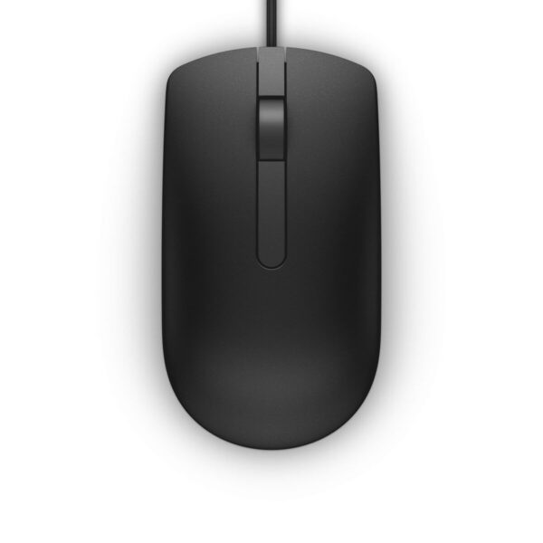 Mouse Dell MS116  Schwarz Schwarzweiß 1000 dpi – Bild 2