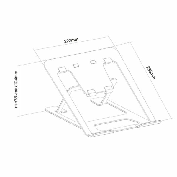 Laptop-Stand Neomounts NSLS085BLACK – Bild 3