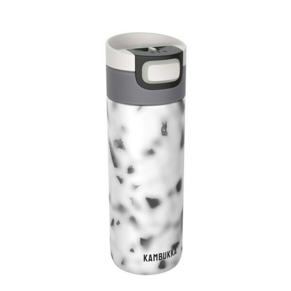 Thermosflasche Kambukka Etna Weiß Grau Bunt Silikon Edelstahl 500 ml – Bild 2