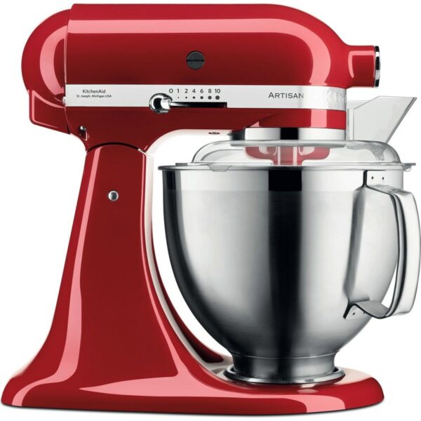 Küchenmaschine KitchenAid 5KSM185PSEER Rot 300 W 4,8 L – Bild 3