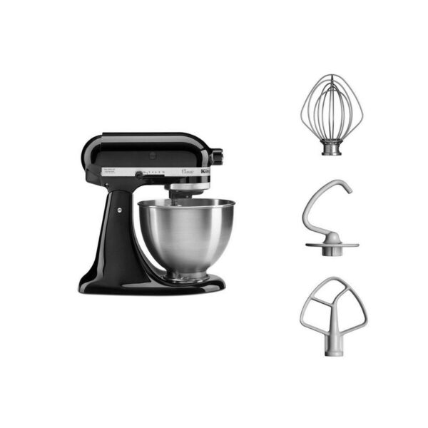 Küchenmaschine KitchenAid 5K45SSEOB Schwarz 275 W 4,3 L – Bild 2