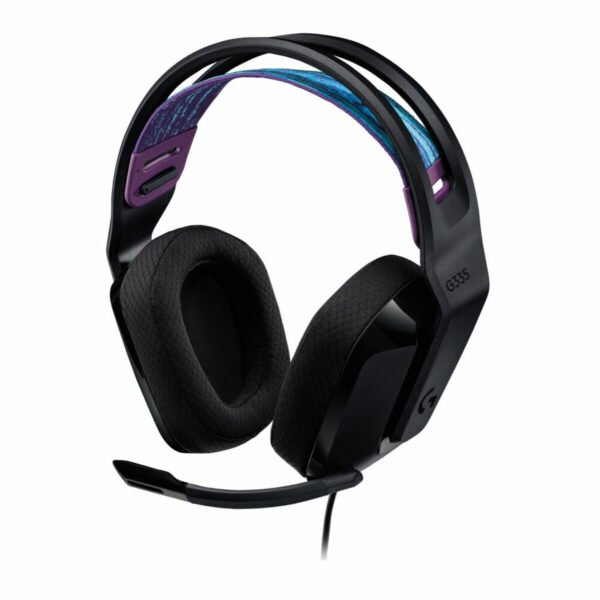 Kopfhörer mit Mikrofon Logitech 981-000978 Schwarz