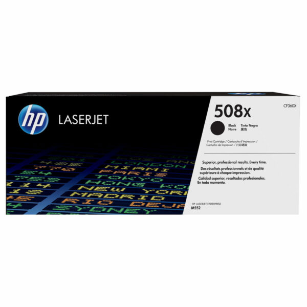 Original Toner HP 508X Schwarz – Bild 2