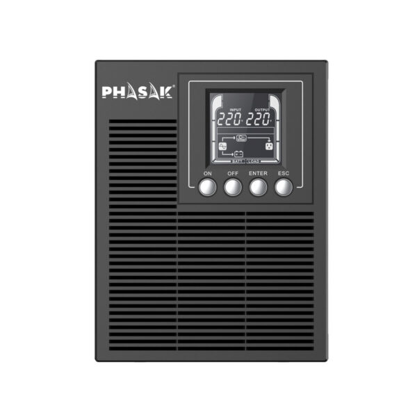 Unterbrechungsfreies Stromversorgungssystem Online Phasak PH 9210 800 W 900 W – Bild 4