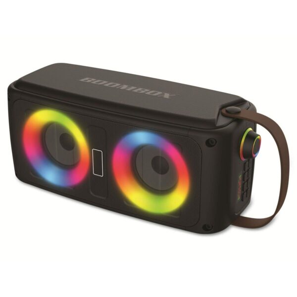 Tragbare Bluetooth-Lautsprecher Denver Electronics Schwarz LED RGB – Bild 2